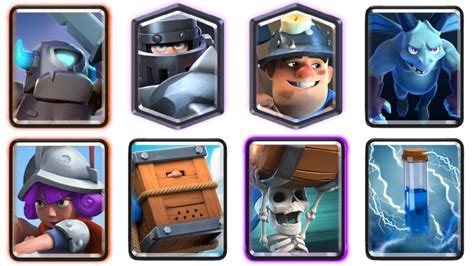 Balloon Miner Cycle. . Best clash royal deck